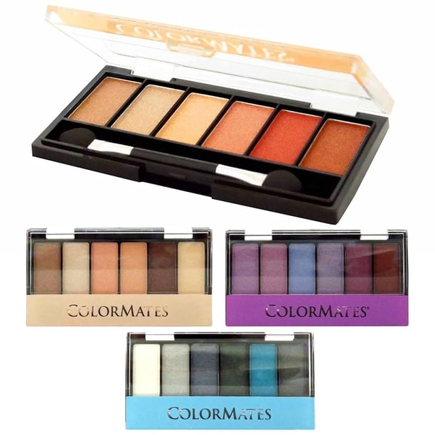 Paleta de Sombras de Ojos Minerales COLORMATES 6 Tonos