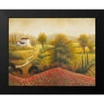 thumbnail image 2 of Marcon, Michael 14x12 Black Modern Framed Museum Art Print Titled - Flourishing Vineyard I, 2 of 5