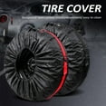 thumbnail image 5 of Tire Cover,Tire Wheel Qisuo 19'' To 23'' 13'' To Pickup Tires 19'' Spare Tire To 18''/19-23 Suv Tires Waterproof Tire Pickup (19'' 23'') Tire Cover Suvs Vans Wheel Universal 1pc Rv Suv Pickup, 5 of 7