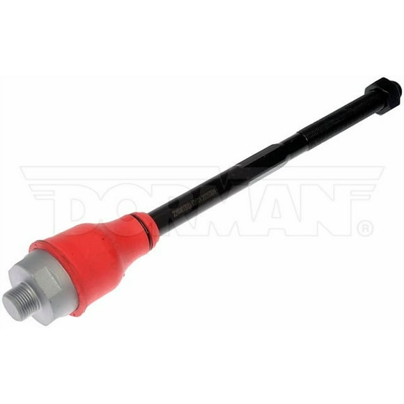 Dorman Chassis Tie Rod End TI91490RD Premium; OE Replacement; Greaseable; Non-Adjustable; 1.5 Millimeter Thread Pitch; 304 Millimeter Length; Taper Stud; Black; Steel; With Dust Boot And Nut