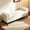 Ivory-Black, variant on Arouseden 66" Gray Faux Leather End of Bed Bench with Weathered Finish Wood Frame,End of Bed Sofa King Ssize with 2 Bolsters, Upholstered Bedroom Ottoman Bench for Living Room