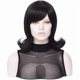 thumbnail image 1 of wonima44 FVCENT Short Straight Side Bang Flip Out Shoulder Length Women Costume Wig (Black), 1 of 1
