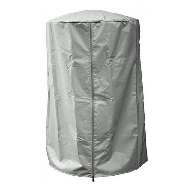 yingyy Housse Antipoussière Imperméable pour Chauffage de Patio, Convient à la Plupart des Chauffages Ronds sur Pied, Housse Antipoussière pour Chauffage sur Pied Rond, Gris 61x96,5 cm