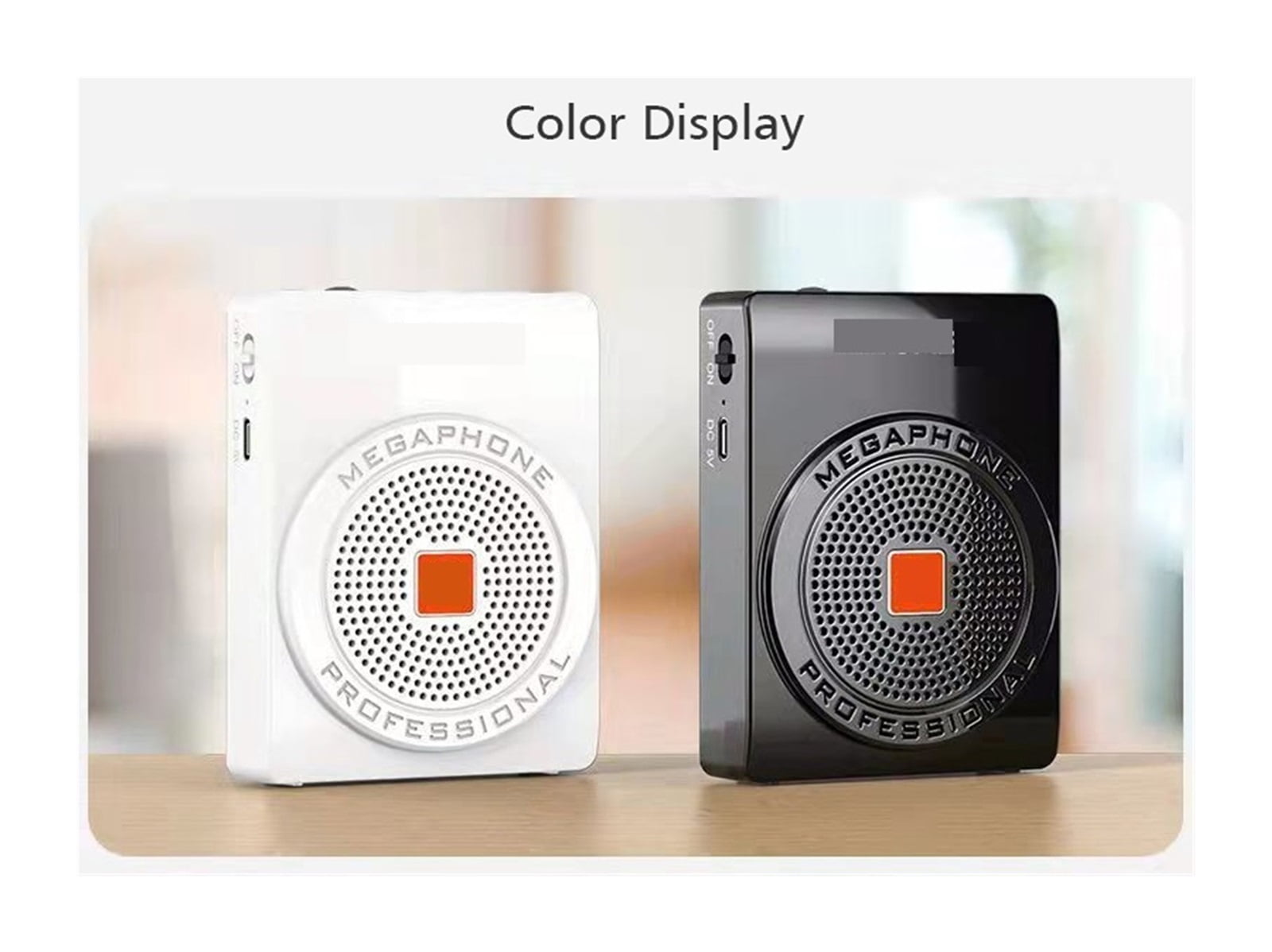 Loudspeaker Teacher Teaching Wired Headset Outdoor Guide Mini Waist Microphone Blue-tooth Speaker High Power Mmicrophone ,Wide Coverage Area