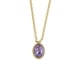 thumbnail image 1 of Collar para Mujer con Cristal Fino Swarovski en forma de Oval Mini– Bañado en Oro 14k- Collar Elegante y Brillante-Collares de Mujer de Moda- Joyería para Mujer de Moda- Regalo especial Ortiz Espinosa Temporada, 1 of 2