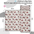 thumbnail image 5 of White Christmas Truck and Tree Pattern Toddler Nap Mats for Kids Preschool,50"x20" Sleeping Mat Bag or Kids,Toddler Sleeping Bag,Toddler Nap Mat or Daycare, 5 of 6
