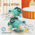 thumbnail image 3 of Dancing Jellyfish Toy for Kids, Dancing Squid Musical Electric Crawling Toys with Lights for Toddlers Ages 3+ Christmas Birthday Gifts(Red), 3 of 7