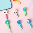 thumbnail image 5 of OOKWE 2Pcs Cable Protector Cute Cover Protect Case USB Charger Cable Buddies Cellphone Organizador Cables Management For Cable, 5 of 19