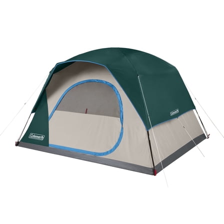 Coleman Skydome 6-Person Tent, Evergreen