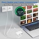 thumbnail image 2 of RJ45 Ethernet Adapter Network Adapter, with Charge Port and USB Port, Plug and Play, 100Mbps Etherne, 2 of 5