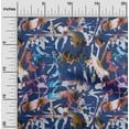thumbnail image 2 of oneOone Viscose Jersey Medium Blue Fabric Abstract Sewing Craft Projects Fabric Prints By Yard 60 Inch Wide-8C, 2 of 5