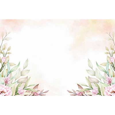 Wedding Backdrop Bridal Shower Miss to Mrs Background Spring Grass Flowers Ceremony Reception Photo Studio Wallpapers
