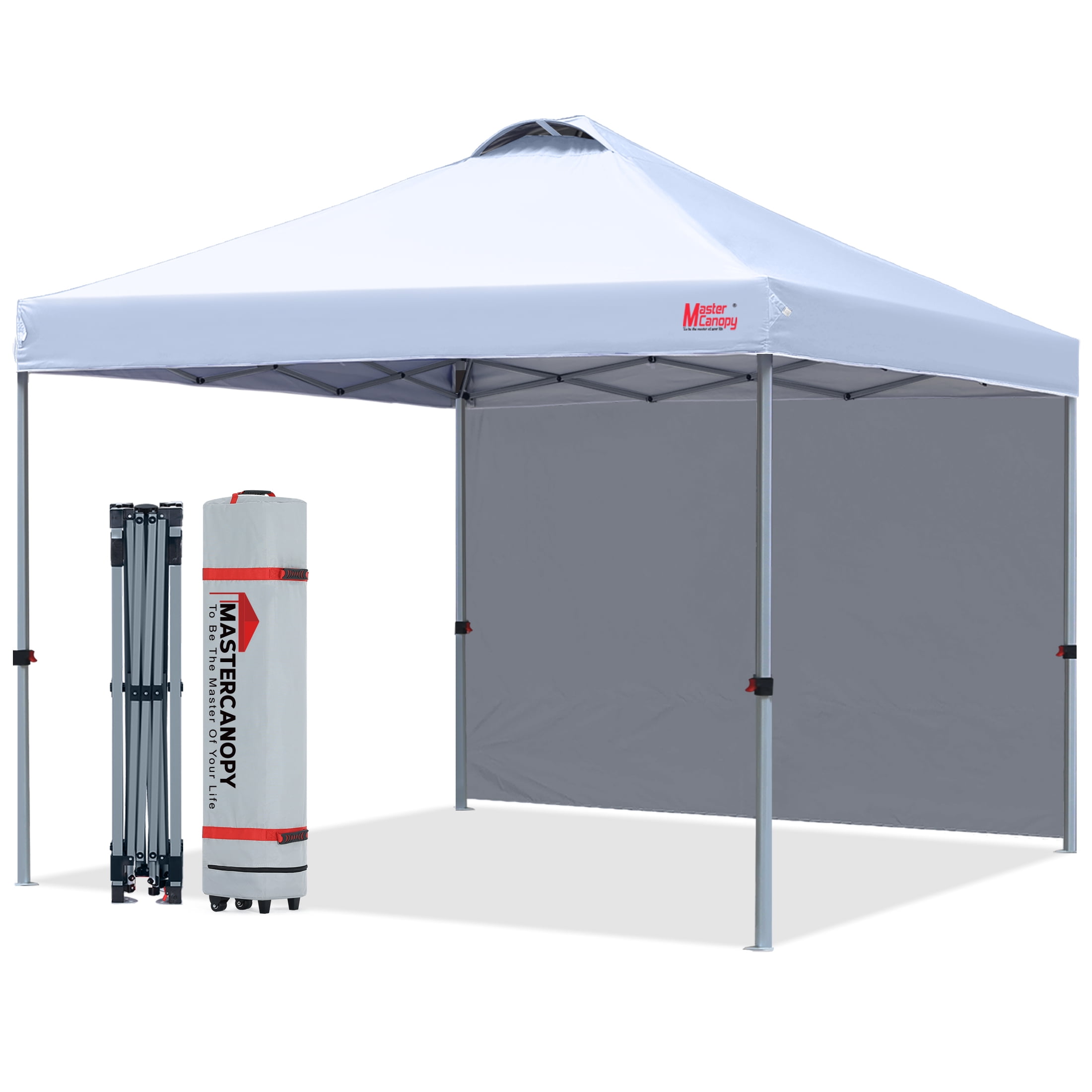 PUPUPU♪ Vecukty 10x10ft Pop Up Canopy Tent with Removable Mesh Mosquito