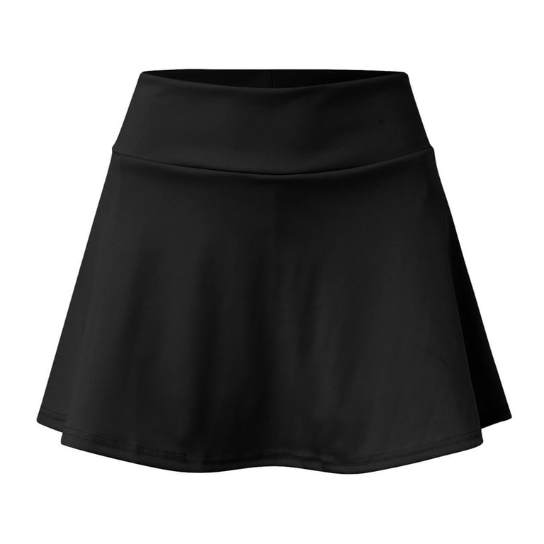 Fsqjgq Skirts for Women Gothic Midi Skirt Women s High Waisted