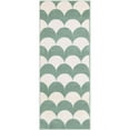 thumbnail image 2 of Unique Loom Whimsy Kids Collection Area Rug - Arches (2' x 5' 1" Runner Soft Green/Ivory), 2 of 9