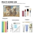 thumbnail image 4 of Cauagu Farm Corgi German Shepherd for Tyvek Makeup Bag,Reusable Travel Cosmetic Bag Women Organizer Toiletry Bag Birthday,Gifts for Women Girlfriend Mom Teacher 6.5’’*8.9’’, 4 of 7