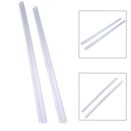 

2-Pack Shower Door Bottom Seal Sweep for Frameless Glass Rail