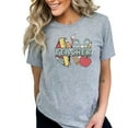 thumbnail image 4 of Back to School Teacher Shirts for Women Retro School Theme Shirt, 4 of 7