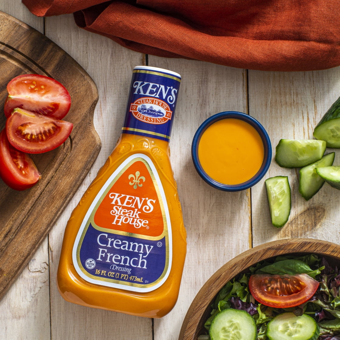 Ken's Steak House® Creamy French Salad Dressing 16 fl oz