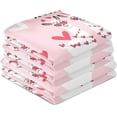 thumbnail image 7 of Cute Llamas Hearts Dish Towels Set of 6, XOXO Letters Washable Tea Towels Dishcloths Lint-Free 18x28 Inch Fast Drying for Kitchen Restaurant Bar Clean, 7 of 7