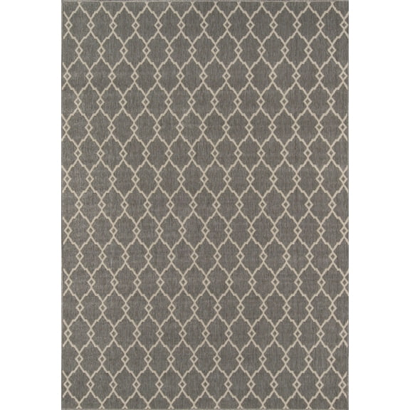 Momeni Baja 1'8" X 3'7" Transitional Rug in Gray