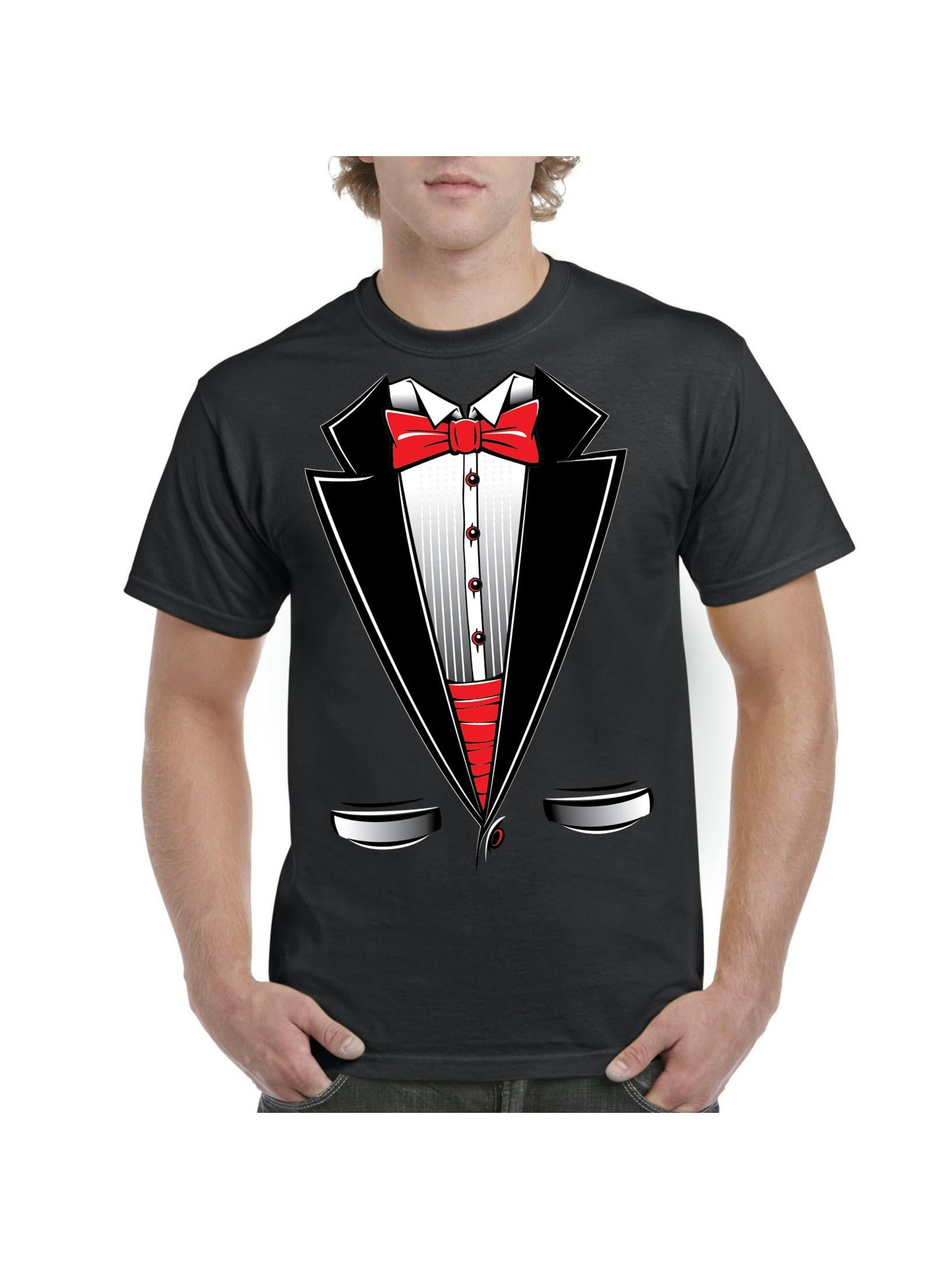 tuxedo t shirt in store