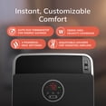 thumbnail image 6 of Lasko CC18306 Black 1500W 2 Speed, Remote, Timer, Thermostat Ceramic Console Space Heater, 6 of 15