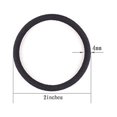 thumbnail image 2 of 120 Pieces Black Hair Ties for Thick and Curly Hair Ponytail Holders Hair Elastic Band for Women or Men(4mm), 2 of 7