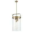 thumbnail image 4 of Innovations Lighting  Pilaster - 4 Light 12" Stem Hung Pendant Polished Nickel/Seedy, 4 of 5