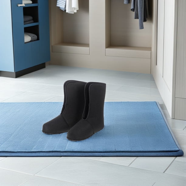 ADDHAT 2Pares Calcetines Térmico Para Botas De Senderismo Y Nieve Color Negro Confort Antideslizante