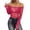 Purple, variant on Womens Fashion 2026 Women's Off Shoulder Sheer Mesh Cropped Tee Long Sleeve Sexy Slim Fit Shirt Top