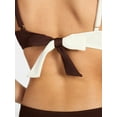 thumbnail image 4 of Time and Tru Women's Collections Ring Front Bikini Top, Sizes XS-XL, 4 of 6