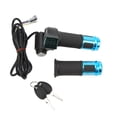 thumbnail image 1 of Electric Vehicle Accessories, Speed Controlled Convenient Electric Scooters Throttle Grip And Lock Real Time Display  For Electric Vehicle Blue Handle Sleeve, 1 of 8