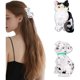 thumbnail image 1 of wonima11 2PCS Claw Clips for Thick Thin Hair Cute Dog Cat Hair Clips for Women Girls Fashion Curly Hair Accessories for Women Girls Cute Gifts for Girls Pinzas Para El Cabello, 1 of 1