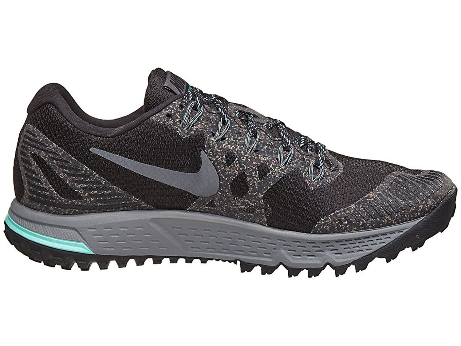 Nike Women's Air Zoom Wildhorse 3 GTX Trail Runners Black Grey Size 8 -