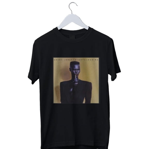 Reprint Rare Grace Jones Nightclubbing Graphic Classic T-Shirt Mens Unisex S M L XL 2 3 4 XL