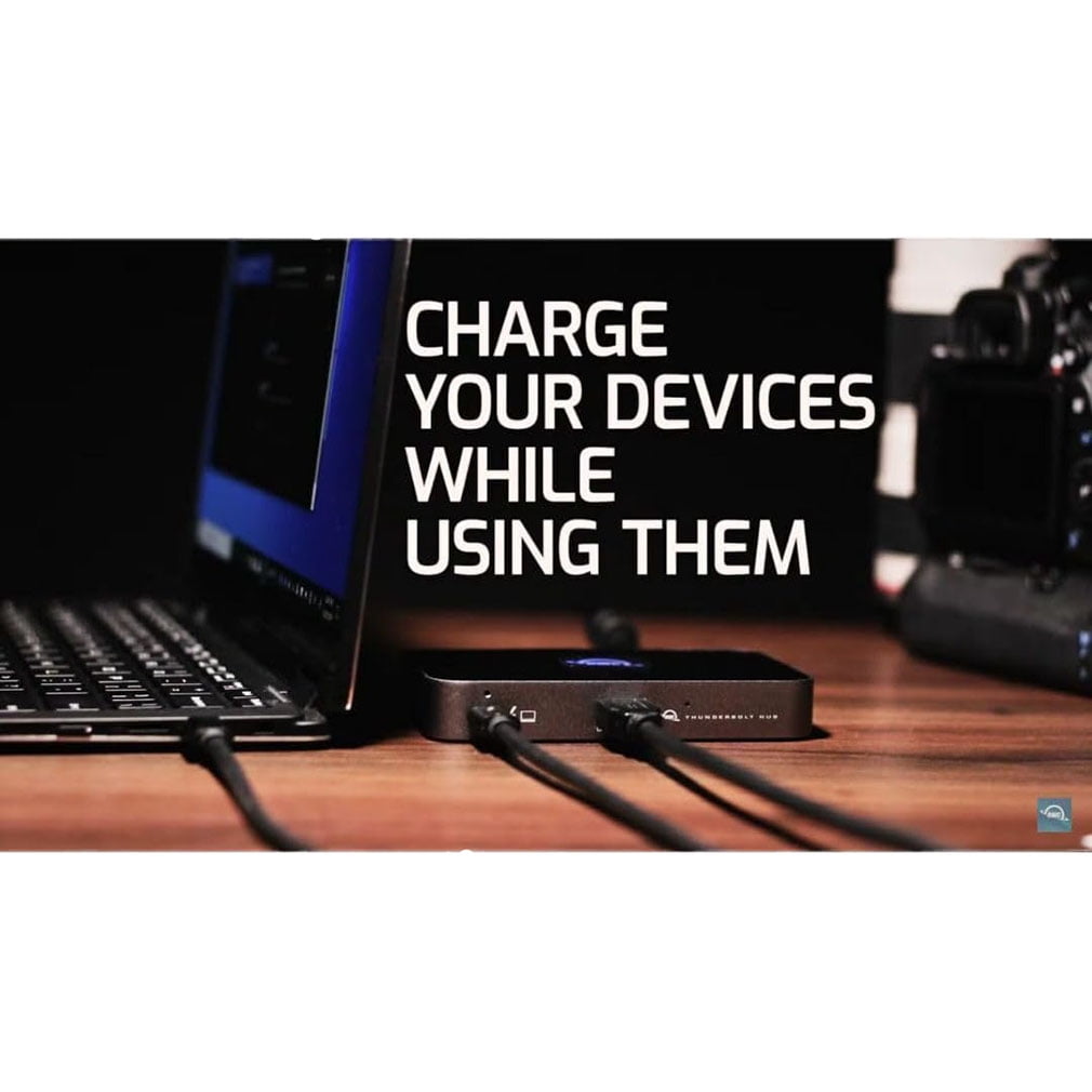 OWC OWC Thunderbolt Hub Docking Station, Grey/Black, Thunderbolt 4, USB-A