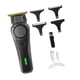 thumbnail image 5 of Cortadora de pelo profesional para hombres, cortadora de pelo, herramienta de barbero, cortadora inalámbrica eléctrica retro de bajo ruido para regalo gris, 5 of 10