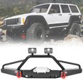 thumbnail image 4 of Reemplazo De Parachoques Delantero Piezas Rc Parachoques Delantero De Metal Con Accesorio De Luz LED Para Axial SCX10 II 90046 RC Car ANGGREK  Otros, 4 of 8