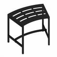 thumbnail image 5 of Metal Curved Fire Pit  Set of 4, Outdoor Fire Pit Seating, Steel Backless Outside  for Garden, Patio, Porch, Backyard, Plant Stand, Heavy Duty Plant Holder, Style 2, Blac, 5 of 7