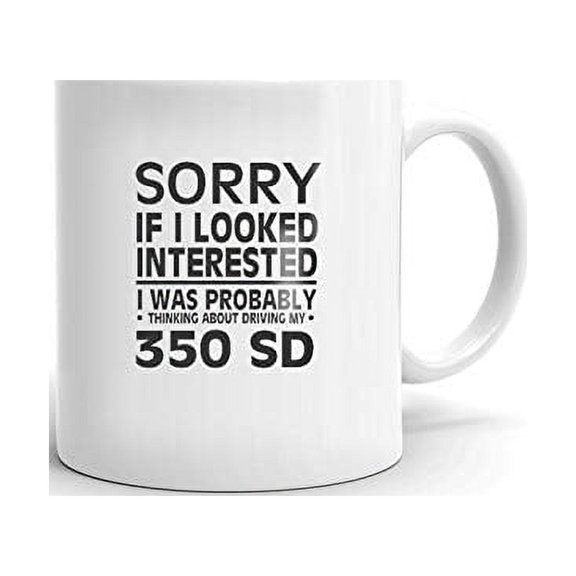 Thinking about my 350 SD Coffee Tea Ceramic Mug Office Work Cup Gift 11oz