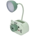 thumbnail image 2 of Lámpara de mesa LED plegable con protección ocular, luz de lectura con portalápices, sacapuntas y carga USB, color verde, 2 of 14