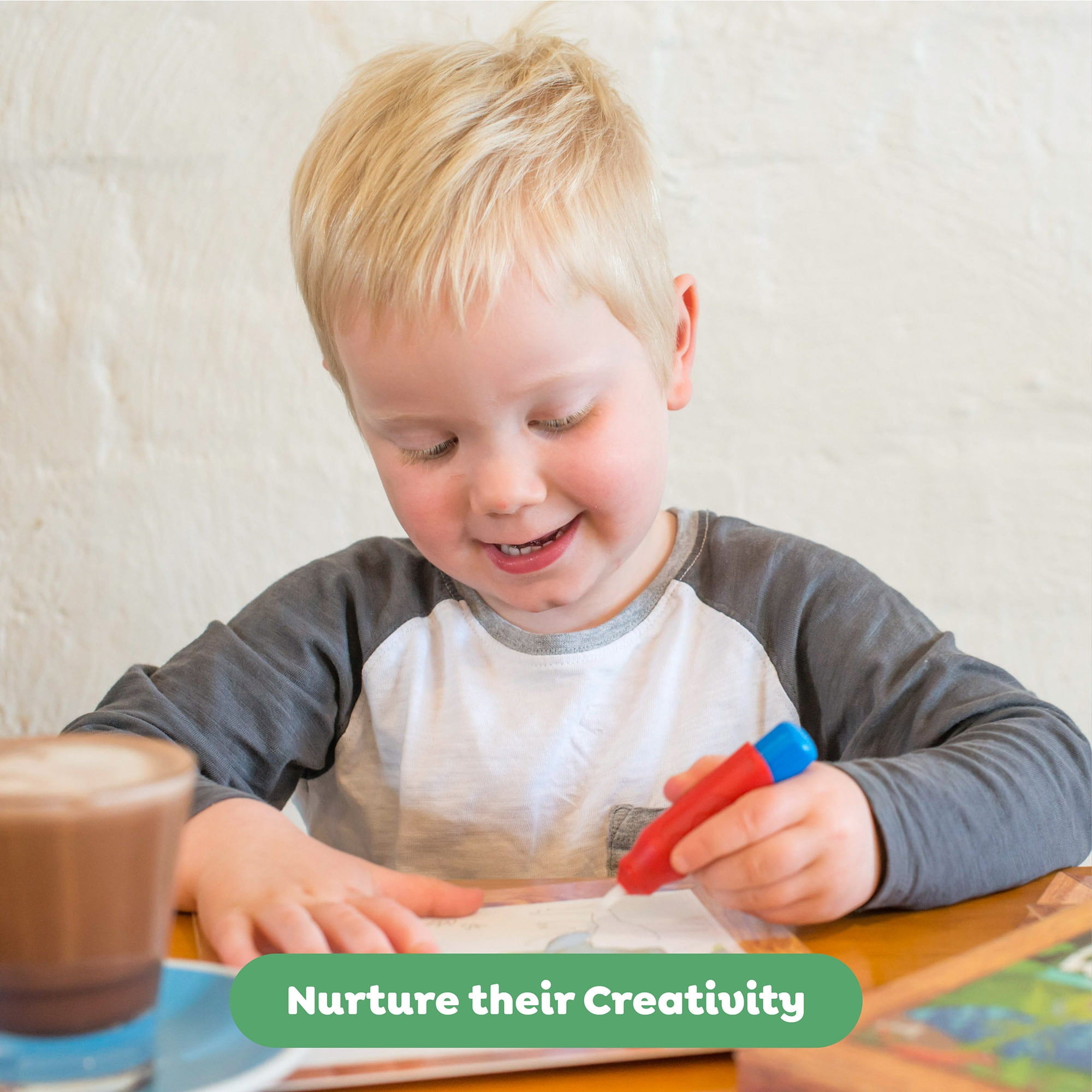 Tiger Tribe: Magic Water Painting World - Things That Go - 4 Reusable Cards, Scene Reveal, Mess-Free Coloring, Seek & Find Activities, Kids Ages 1+