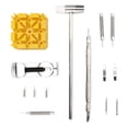 thumbnail image 2 of Kit de herramientas de reparación de relojes, 14 Uds., martillo de reloj, ajustador de correa, juego de herramientas de extracción, 2 of 12