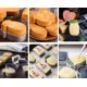 thumbnail image 2 of LoBake Juego de 2 moldes rectangulares de aluminio para galletas con sello de prensa de acero inoxidable para fondant, frutas, verduras, mini moldes para tartas, cozinha Ferramentas, utens LoBake NA, 2 of 8