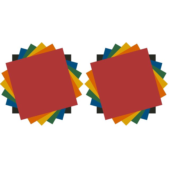 Vinilos Cricut Premium Permanentes Muestra de Colores Brillantes 30x30 cm