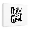 thumbnail image 1 of Scripture Murs Dieu de l'Enfant Verset Biblique Toile Art Mural Chrétien Prêt à Accrocher Non Encadré, 1 of 8