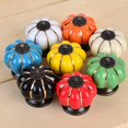 thumbnail image 5 of Pomos de cerámica Sincero juego de 8 para cajones calabaza naranja, 5 of 5