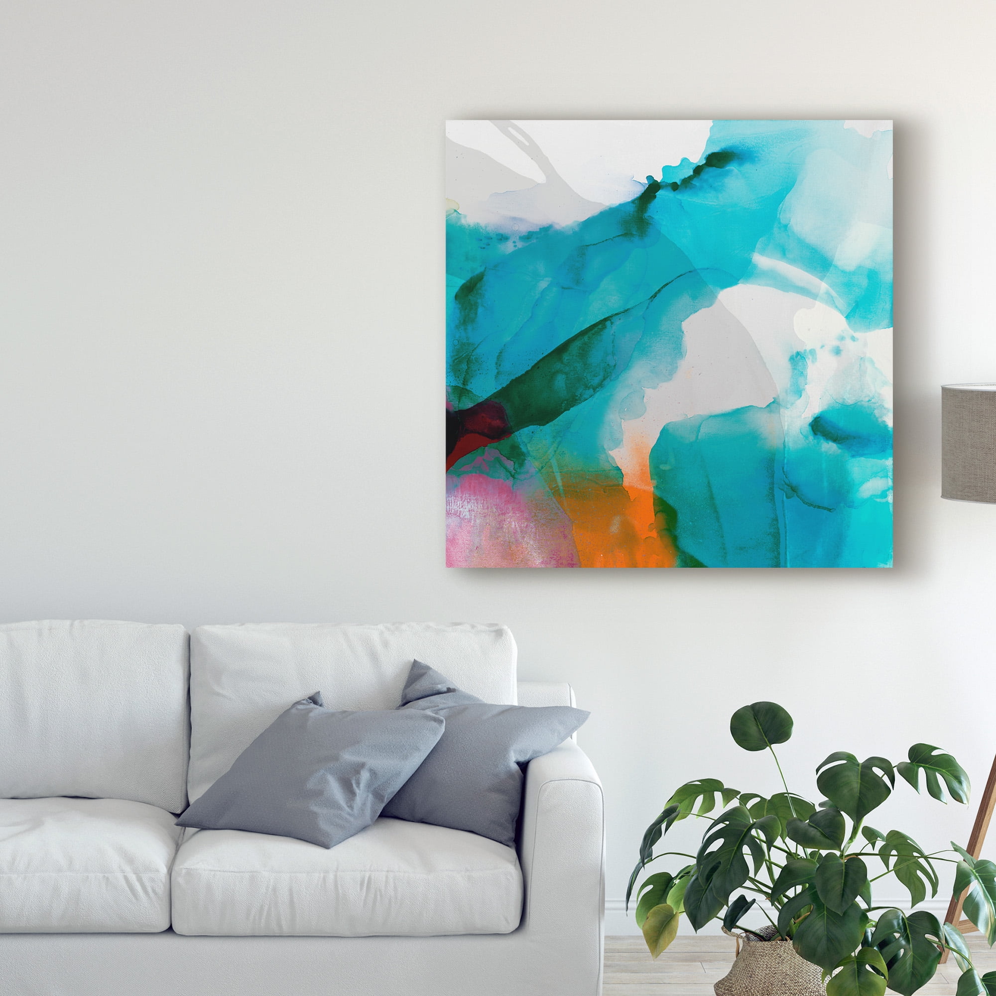 Trademark Fine Art 'LA Abstract II' Canvas Art by Sisa Jasper