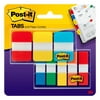 Post-it® Tabs and Flags Combo Pack, 1 inch wide tabs and .47 inch wide flags